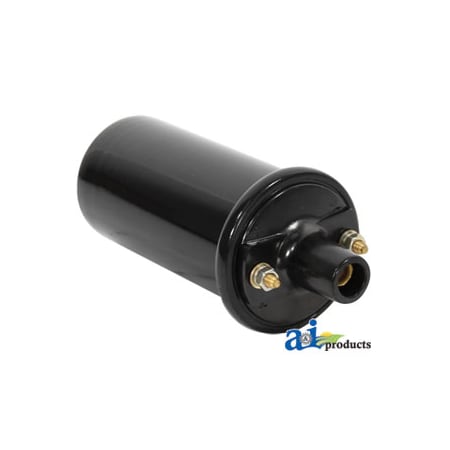 A & I Products Ignition Coil, 12 VOLT, Internal Resistor 9.5" x5.75" x4.25" A-21A513